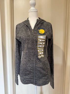 Golden State Warriors Women’s Zip-Up Hoodie Jacket G-111 4 Her By Carl Banks